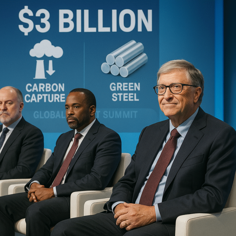 Bill Gates’ Breakthrough Energy Launches $3B Climate Tech Fund to Scale Green Industry Solutions