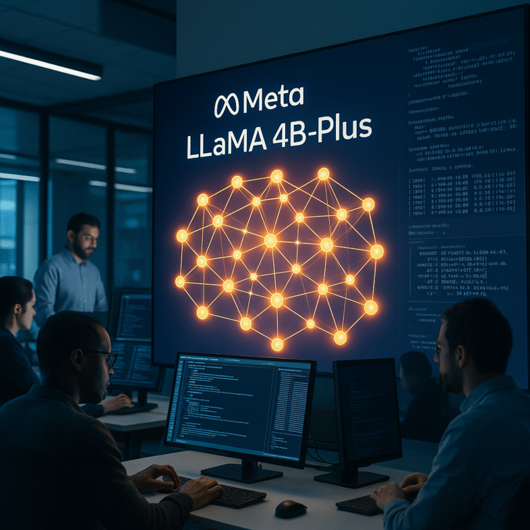 Meta Releases LLaMA 4B-Plus, a Powerful Open-Source Language Model for Developers