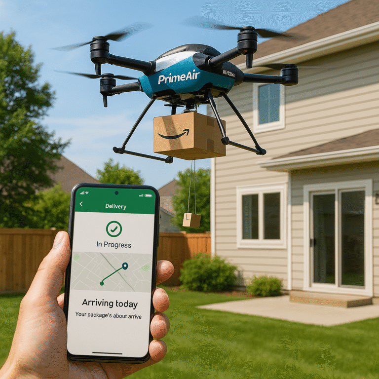 Amazon Expands Drone Delivery to 12 More U.S. Cities With Faster, All-Weather Drones