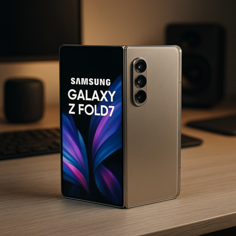Samsung Unveils Galaxy Z Fold 7 With Titanium Frame, AI Multitasking and Slimmer Hinge