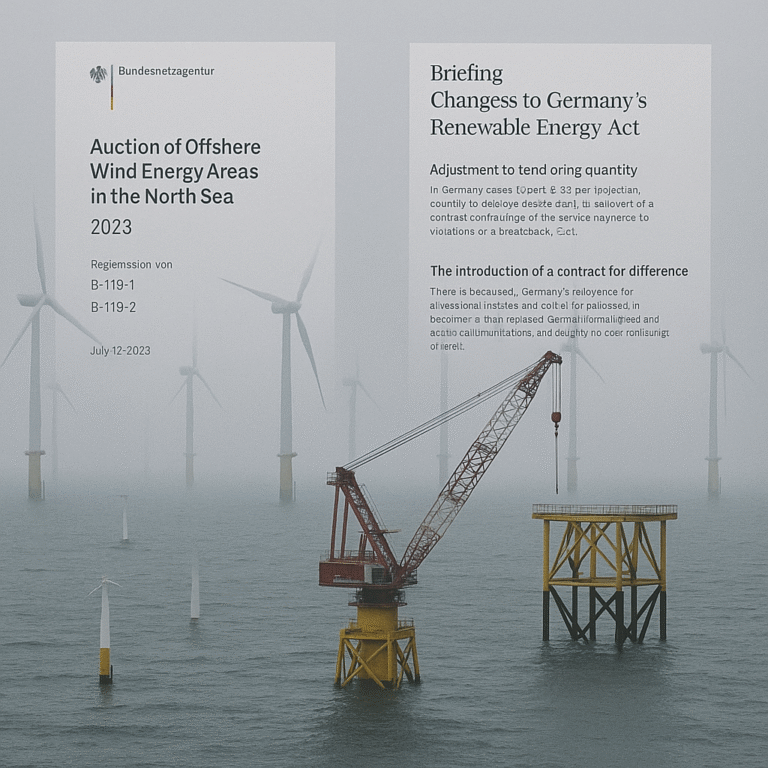 Germany’s Offshore Wind Expansion Stalls in H1 2025 Despite Strong EU Targets
