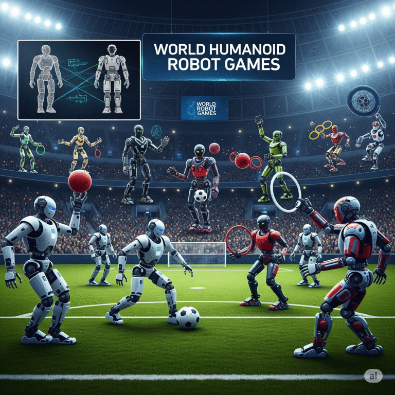 Humanoid Robots Gear Up for First World Humanoid Robot Games as Software Firms Secure Funding