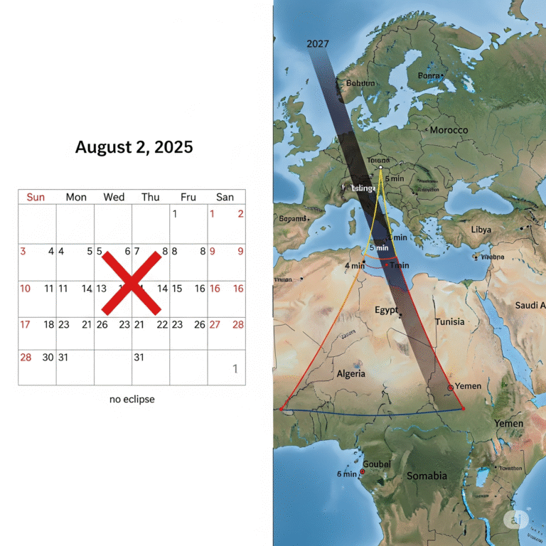 Viral Eclipse Panic Debunked: No Solar Eclipse on August 2, 2025-Experts Clarify Misinformation