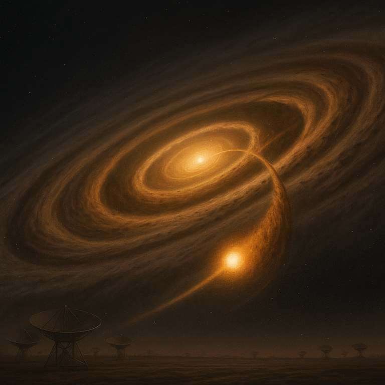 Astronomers Directly Observe Planet Forming in Disk Around Young Star for the First Time